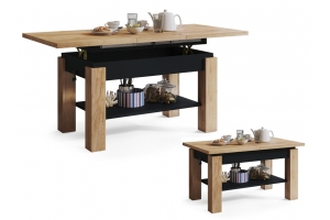 ACTORIA TABLE BASSE RELEVABLE