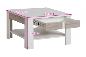 Table basse DUNE - 1 élement