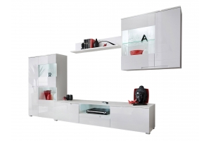 Salon TV CLEEN LEDs – 4 éléments