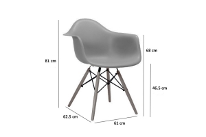 Chaise ALPHA - AVEC ACCOUDOIR
