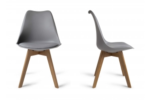 Chaise OMEGA - scandinave avec coussin