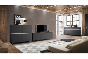 MEUBLE TV PORTE ITALIA - 180 CM