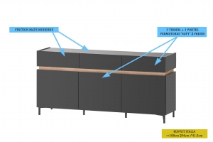 BUFFET DESIGN ITALIA – 180CM