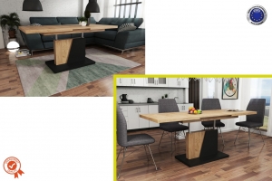 CHOPIN TABLE BASSE RELEVABLE ET EXTENSIBLE