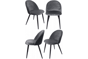 CHAISE - CANDY - 2 COULEURS