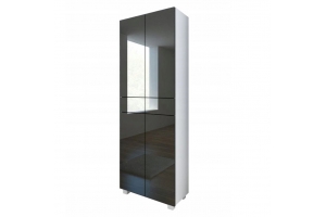 Colonne Pureza 60 cm suspendu ou sur pieds - Façades Laqués et structure blanc MAT