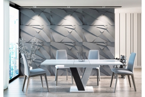 MASSI - BLANC/NOIR LAQUÉ